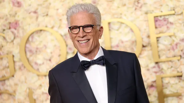 Ted Danson Receives the Carol Burnett Award During the 2025 Golden Globes