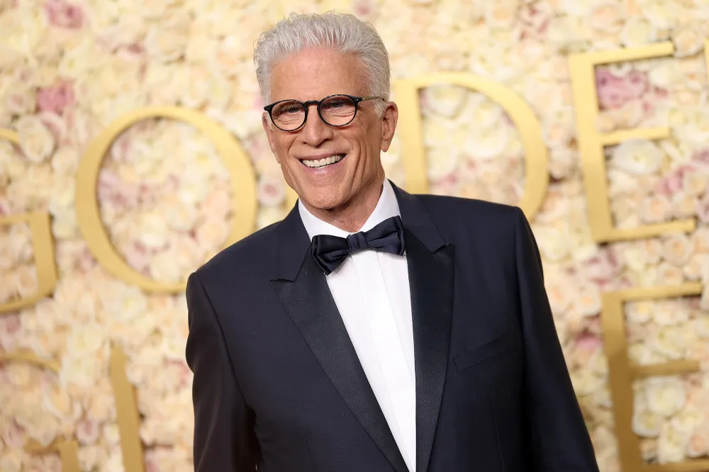 Ted Danson Receives the Carol Burnett Award During the 2025 Golden Globes