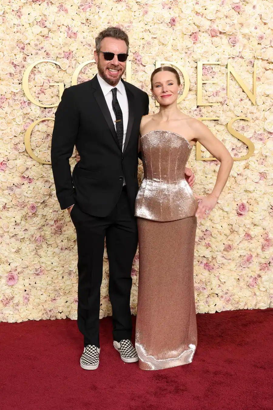the Hottest Celeb Couples on the 2025 Golden Globes Dax Shepard and Kristen Bell