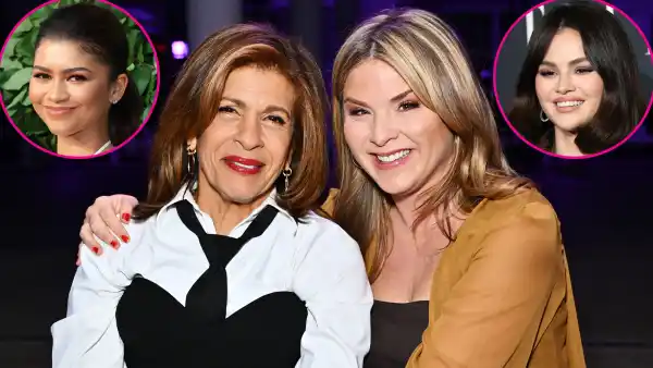 Hoda Kotb Jenna Bush Hager Predicted Zendaya Selena Gomez Engagements Think Taylor Swift Is Next