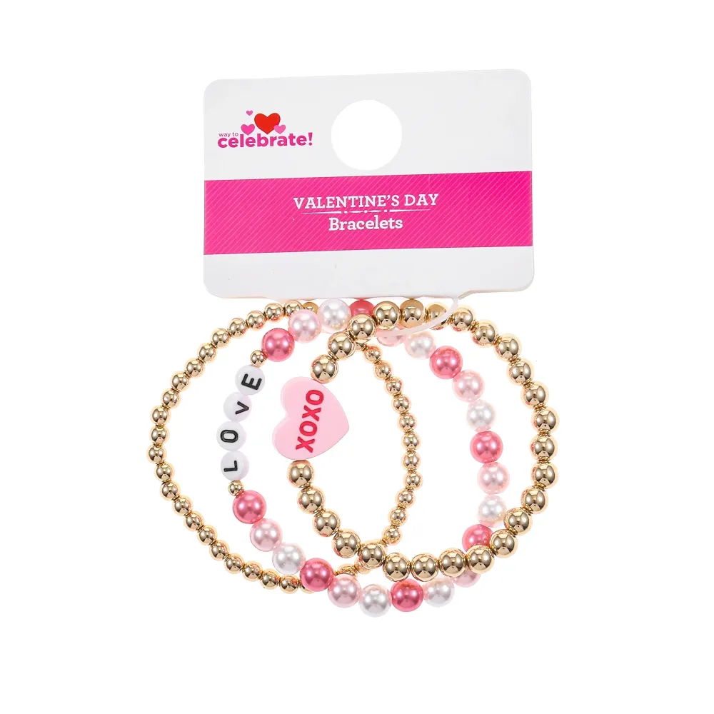 Valentine's Day bracelets