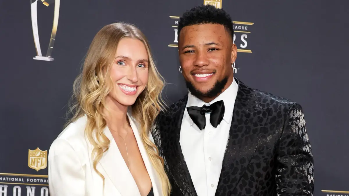 Eagles Saquon Barkley Engaged to Longtime Girlfriend Anna Congdon Ahead of 2025 Super Bowl