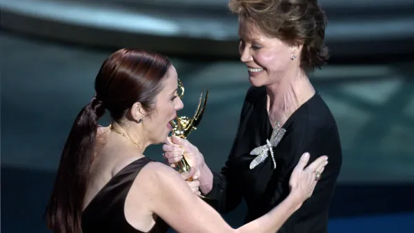 Patricia Heaton Says She Hides Away Her Emmys in a Harry Potter Style Zoom Room Behind Her Kitchen