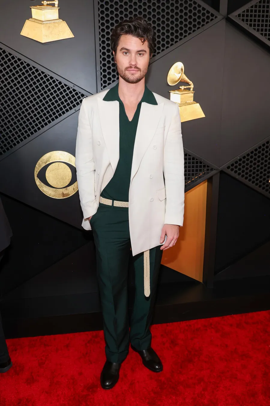 2025 Grammys Red Carpet Arrivals 591 Chase Stokes