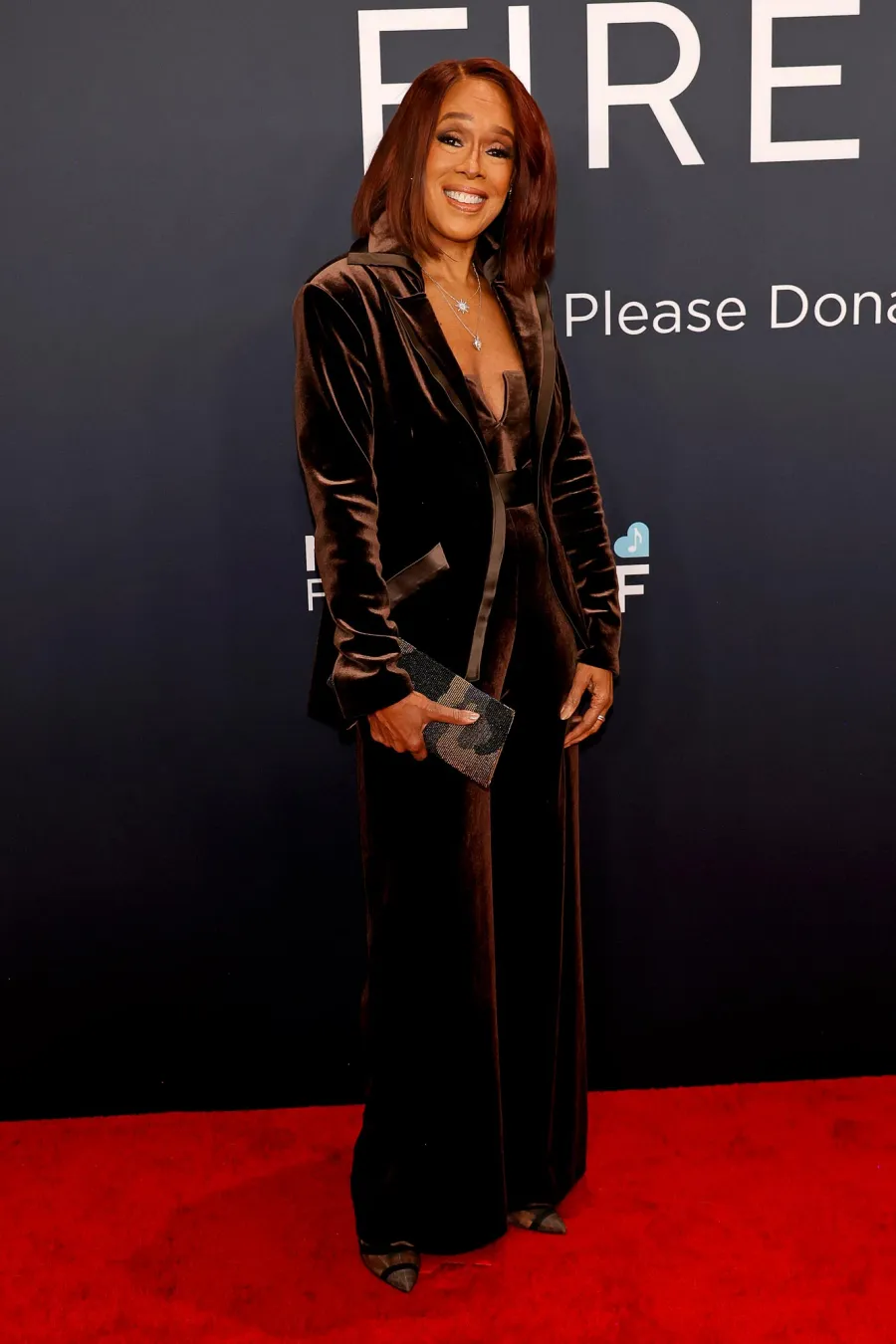 2025 Grammys Red Carpet Arrivals 621 Gayle King