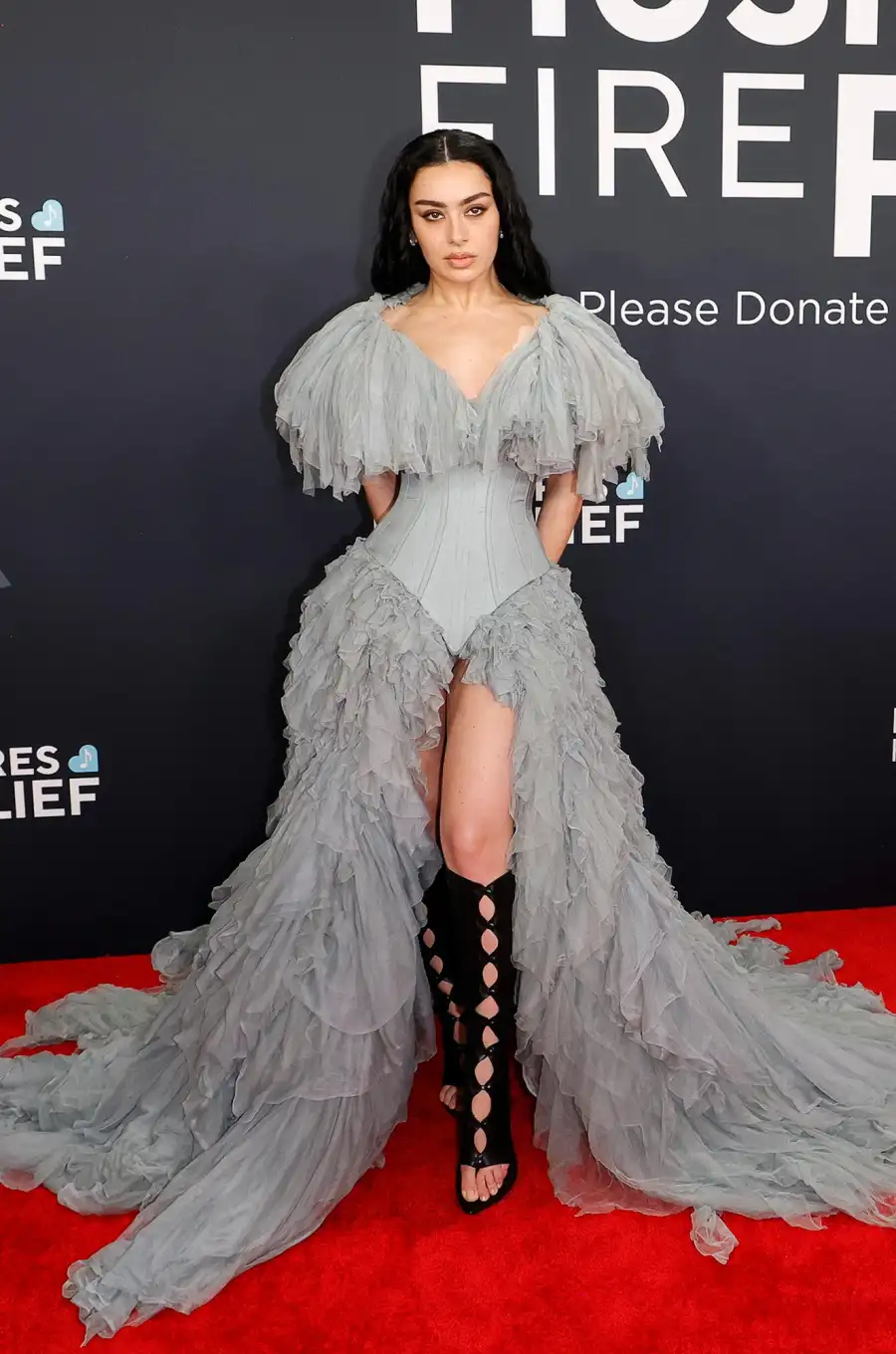 2025 Grammys Red Carpet Arrivals 663 Charli XCX
