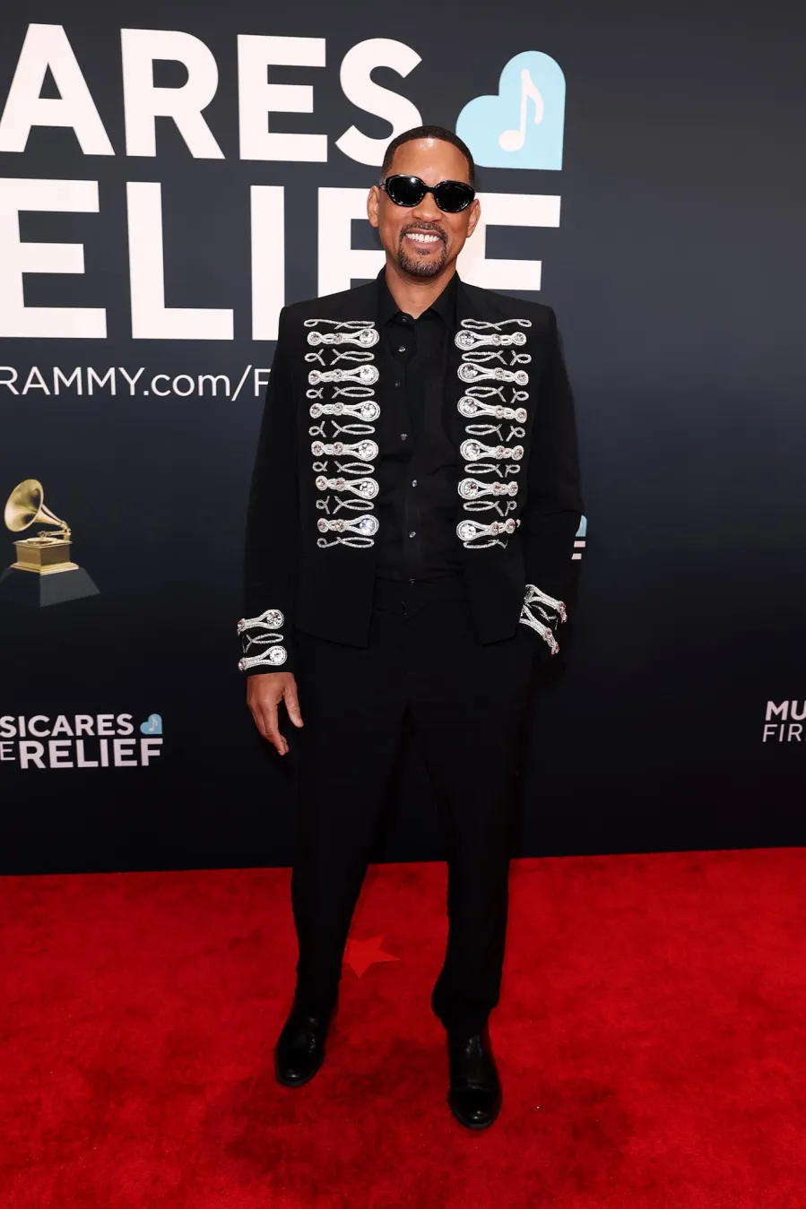 2025 Grammys Red Carpet Arrivals 675 Will Smith