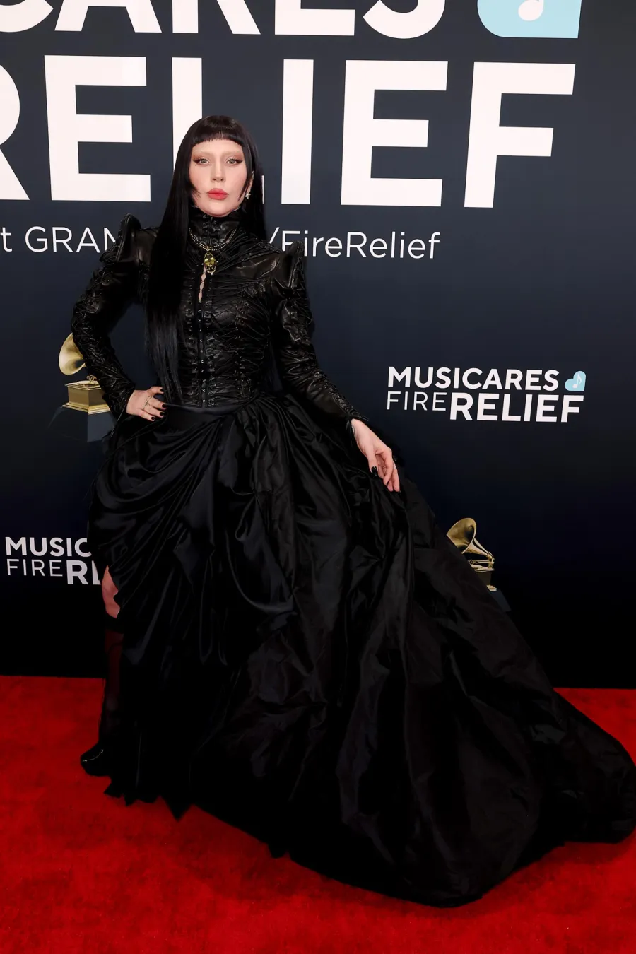 2025 Grammys Red Carpet Arrivals 682 Lady Gaga