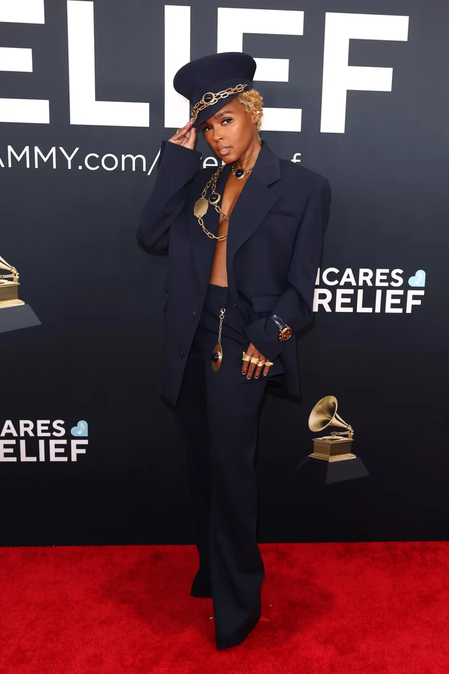 2025 Grammys Red Carpet Arrivals 686 Janelle Monáe