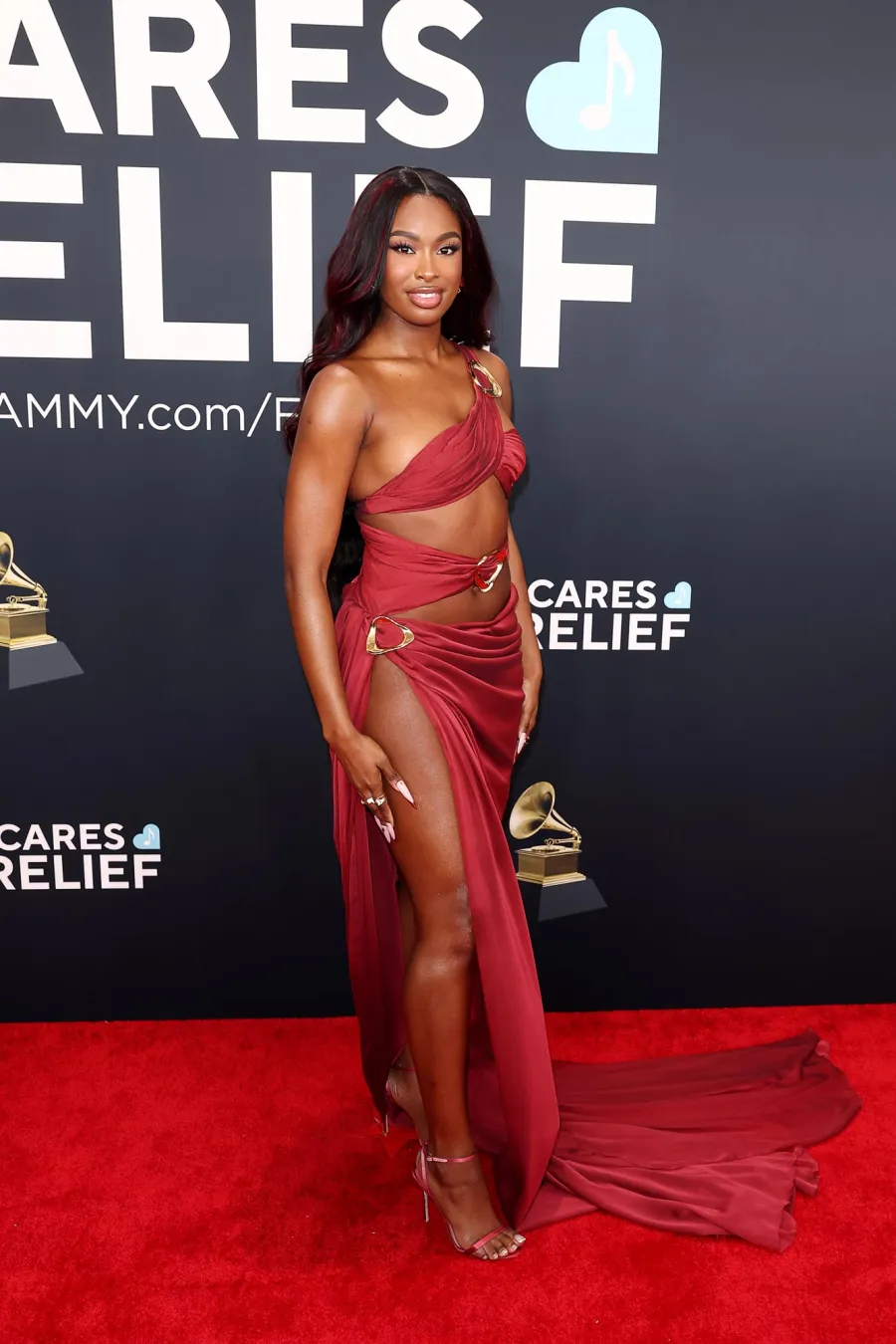 2025 Grammys Red Carpet Arrivals 690 coco Jones