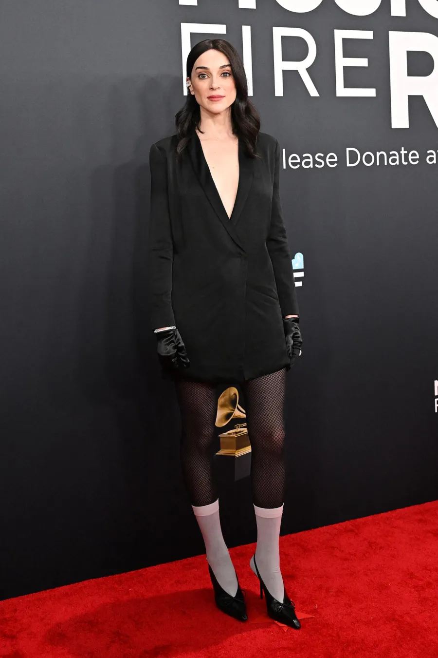 2025 Grammys Red Carpet Arrivals582 US singer St Vincent