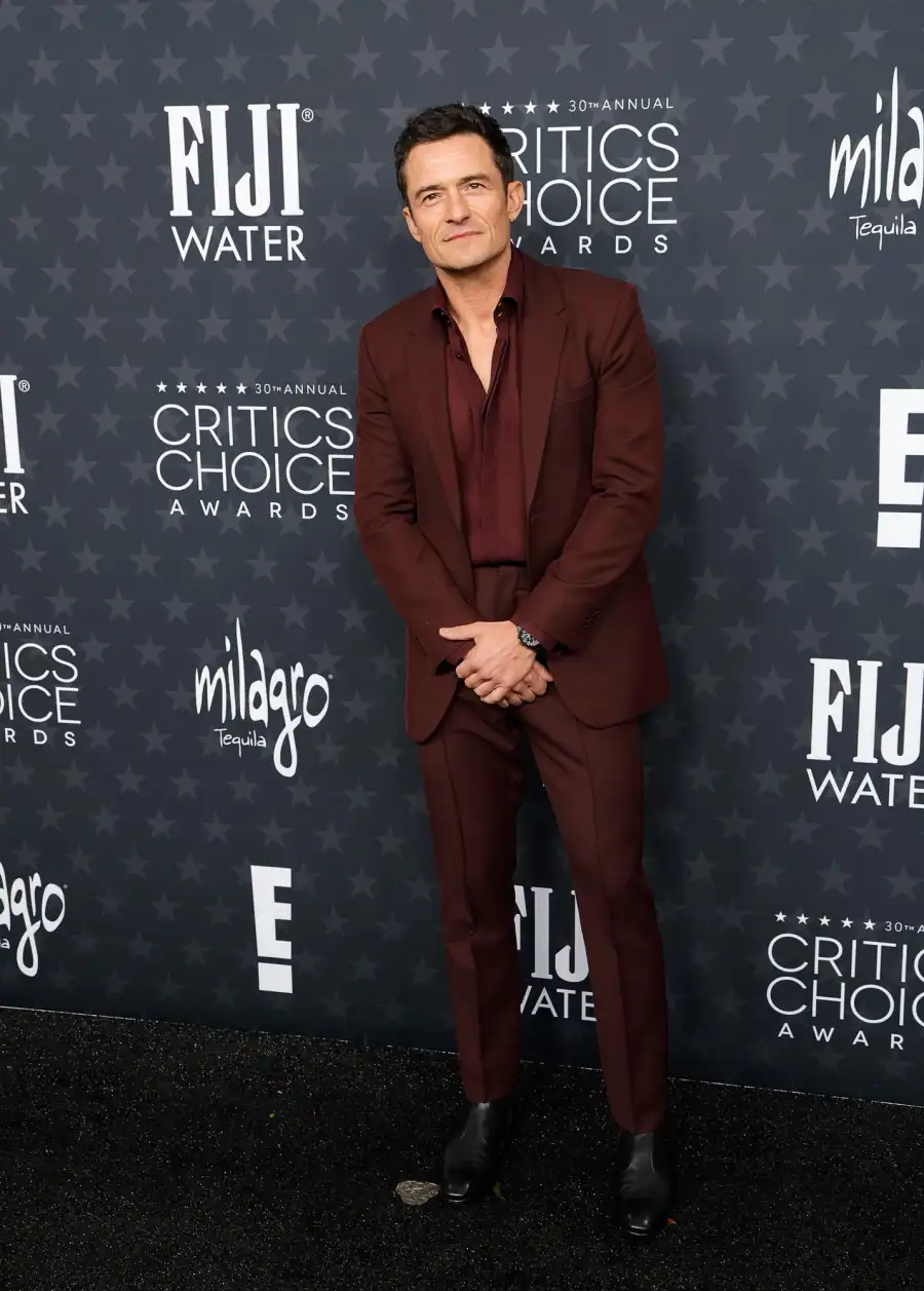 30th Annual Critics Choice Awards Arrivals Red Carpet 974 Orlando Bloom