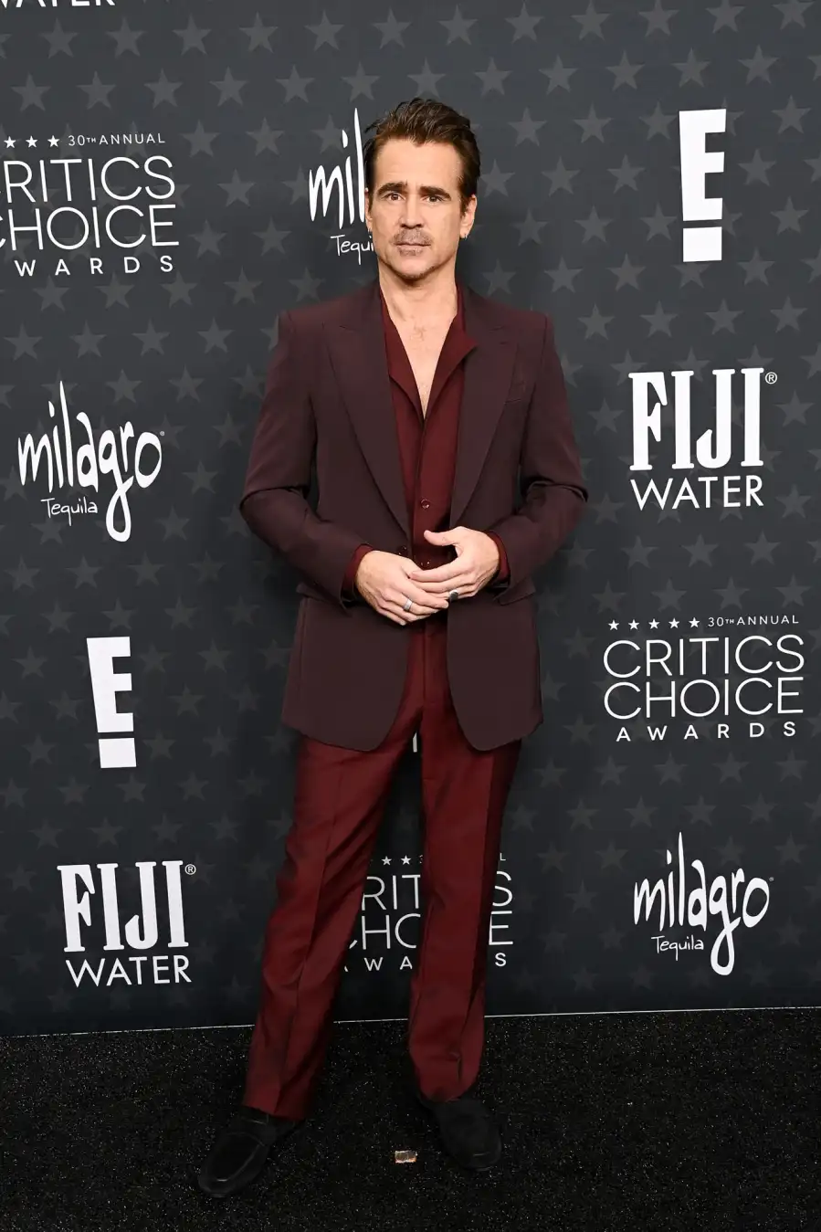 30th Annual Critics Choice Awards Arrivals Red Carpet 977 Colin Farrell