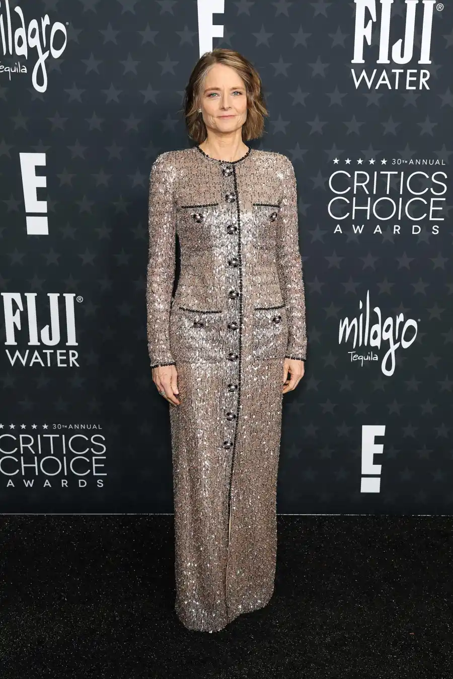 30th Annual Critics Choice Awards Arrivals Red Carpet 985 Jodie Foster