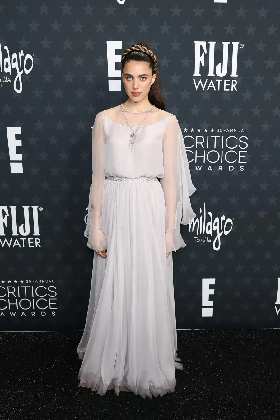 30th Annual Critics Choice Awards Arrivals Red Carpet 993 Margaret Qualley