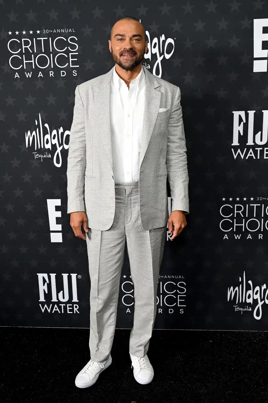 30th Annual Critics Choice Awards Arrivals Red Carpet Jesse Williams