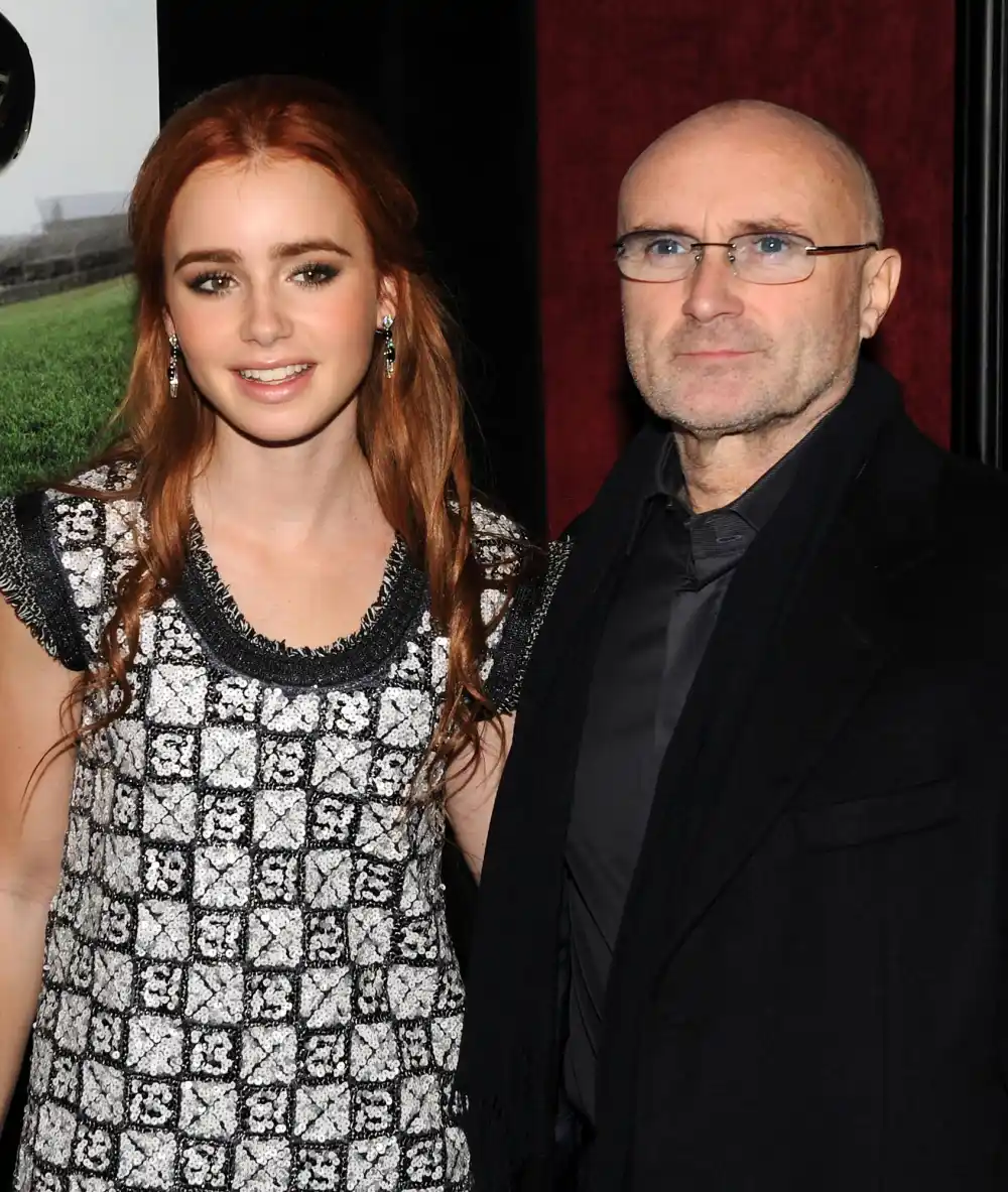 Lily Collins Relationship With Dad Phil Collins