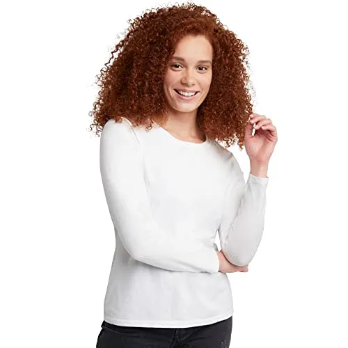Hanes Long-Sleeve Cotton T-Shirt