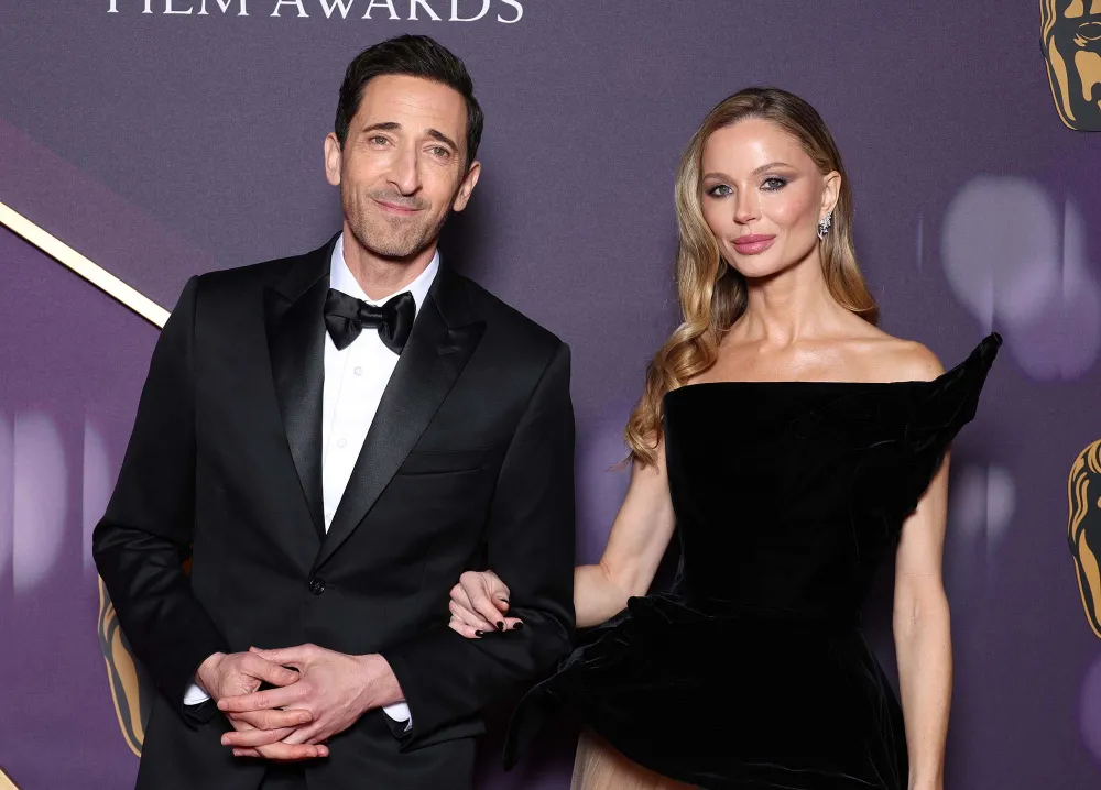 Adrien Brody Georgina Chapman Are Happy In Their Relationship Source