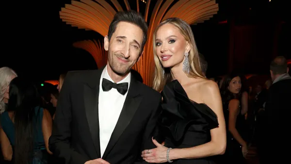 Adrien Brody Georgina Chapman Are Happy In Their Relationship Source