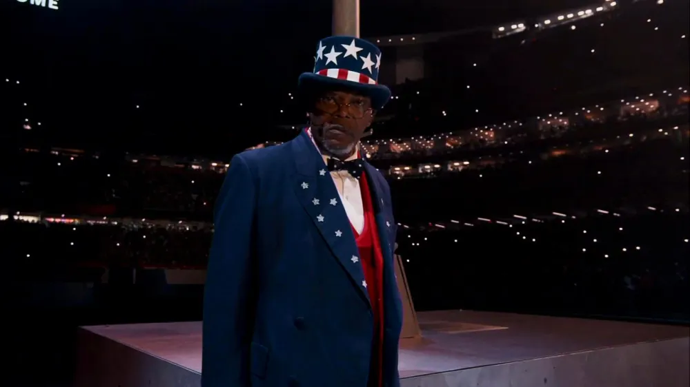 All of Kendrick Lamar s 2025 Super Bowl Halftime Show Special Guests SZA and More 116 Samuel L Jackson Super Bowl