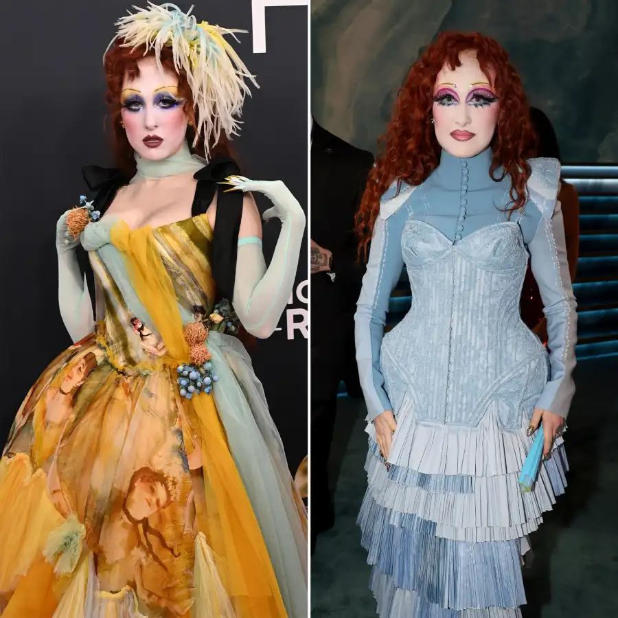 All the Outfit Changes at the 2025 Grammys Miley Cyrus Sabrina Carpenter More