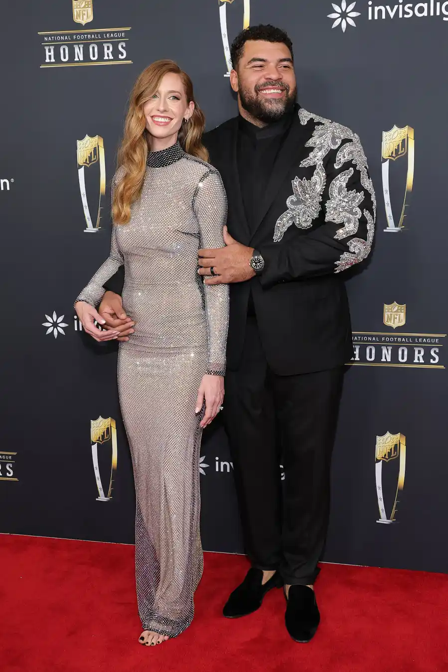 Allie Schwarzwalder and Cameron Heyward Hottest Couples at the 2024 NFL Honors