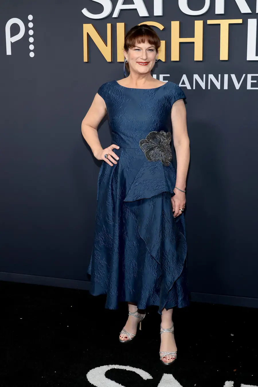 Ana Gasteyer SNL50 The Anniversary Special Saturday Night Live Red Carpet Arrival SNL 50