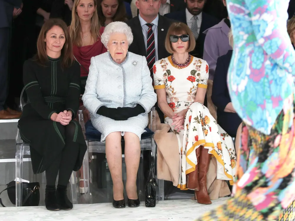Anna Wintour Meets the King