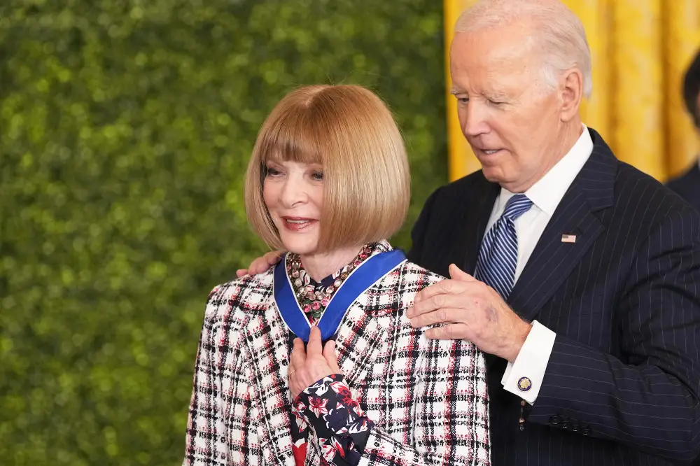 Anna Wintour Meets the King