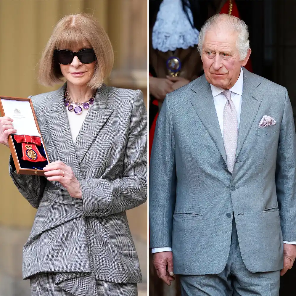 Anna Wintour Meets the King