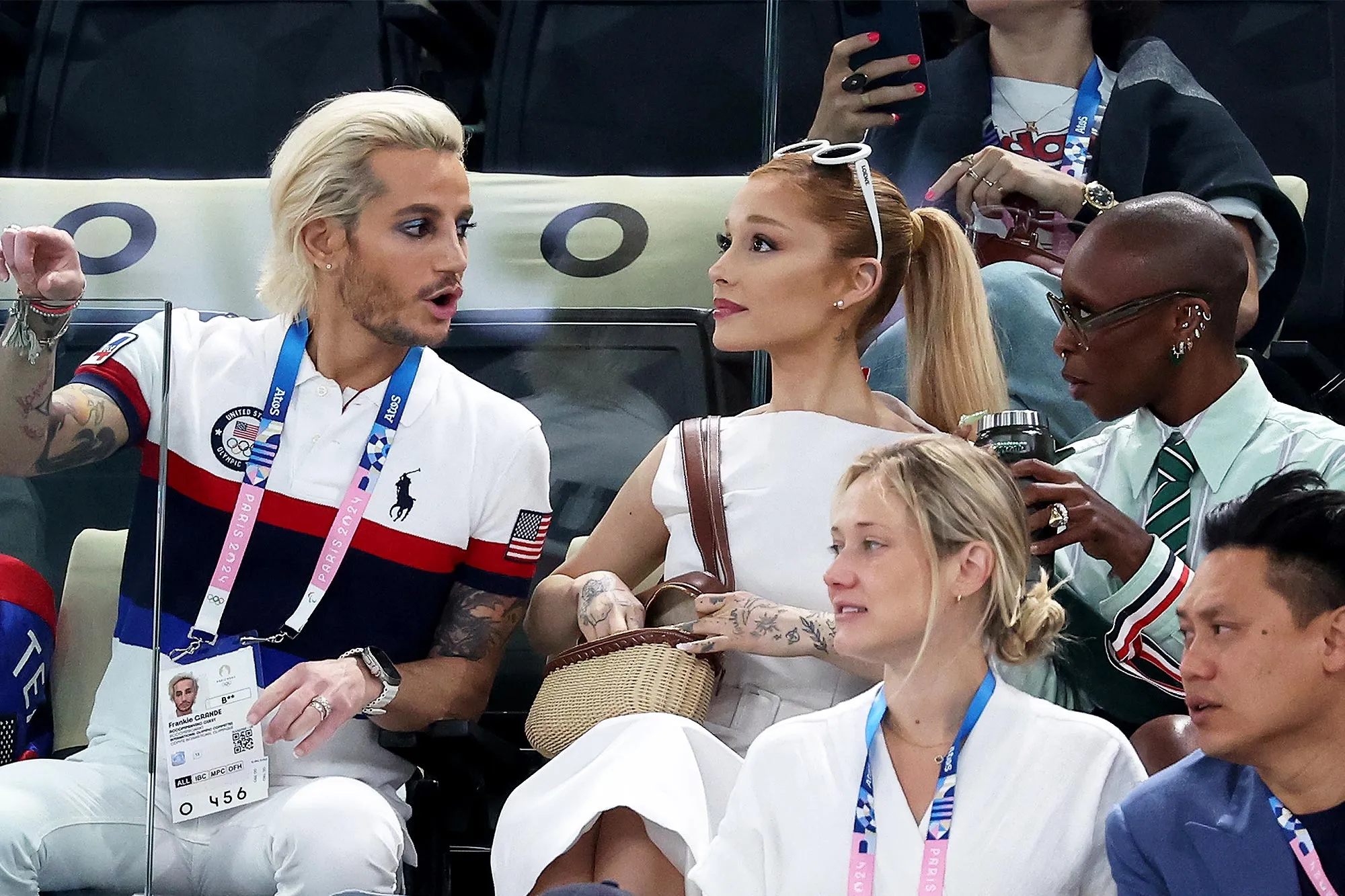 Ariana Grandes Brother Frankie Says No Ones Making Plans for Oscars Night