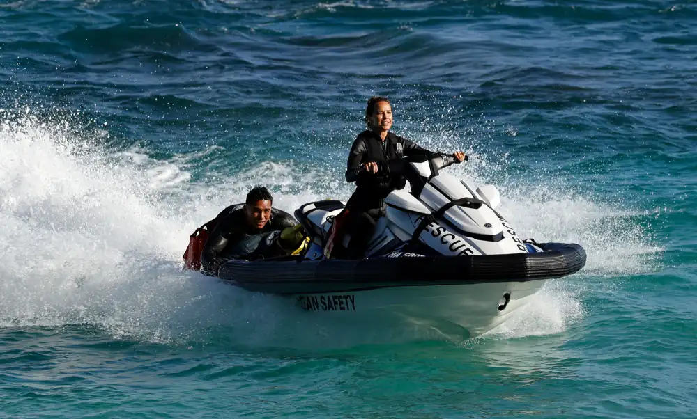 Arielle Kebbel Gives Insight Into Rescue HI-Surf Stunts Promises Shocking Finale for Em and Will