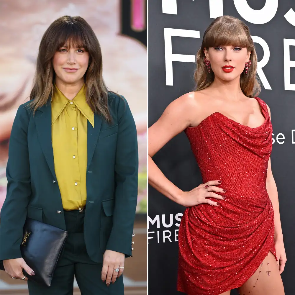 Ashley Tisdale Jokes About Super Bowl Meme Comparing Taylor Swift to Sharpay Evans Both Are Icons