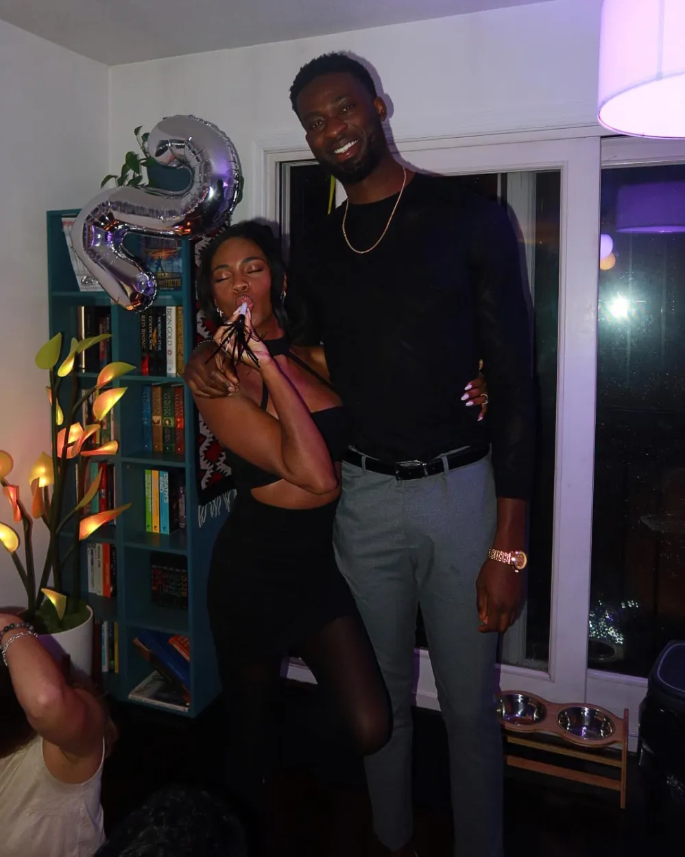 Bachelor Nation Celebrates Valentine s Day With the Most Heartfelt Love Letters to Their Partner 244 Charity Lawson and Dotun Olubeko