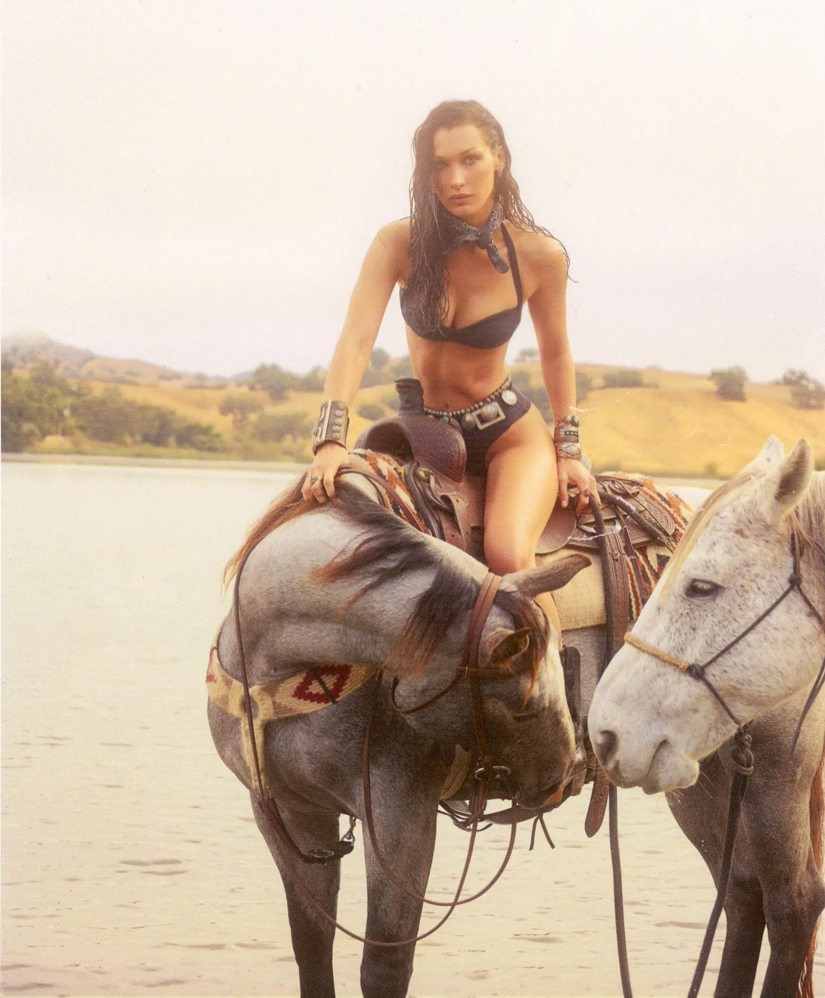 Bella Hadid Frankies Swimwear Collab Is Full Cowgirlcore 054