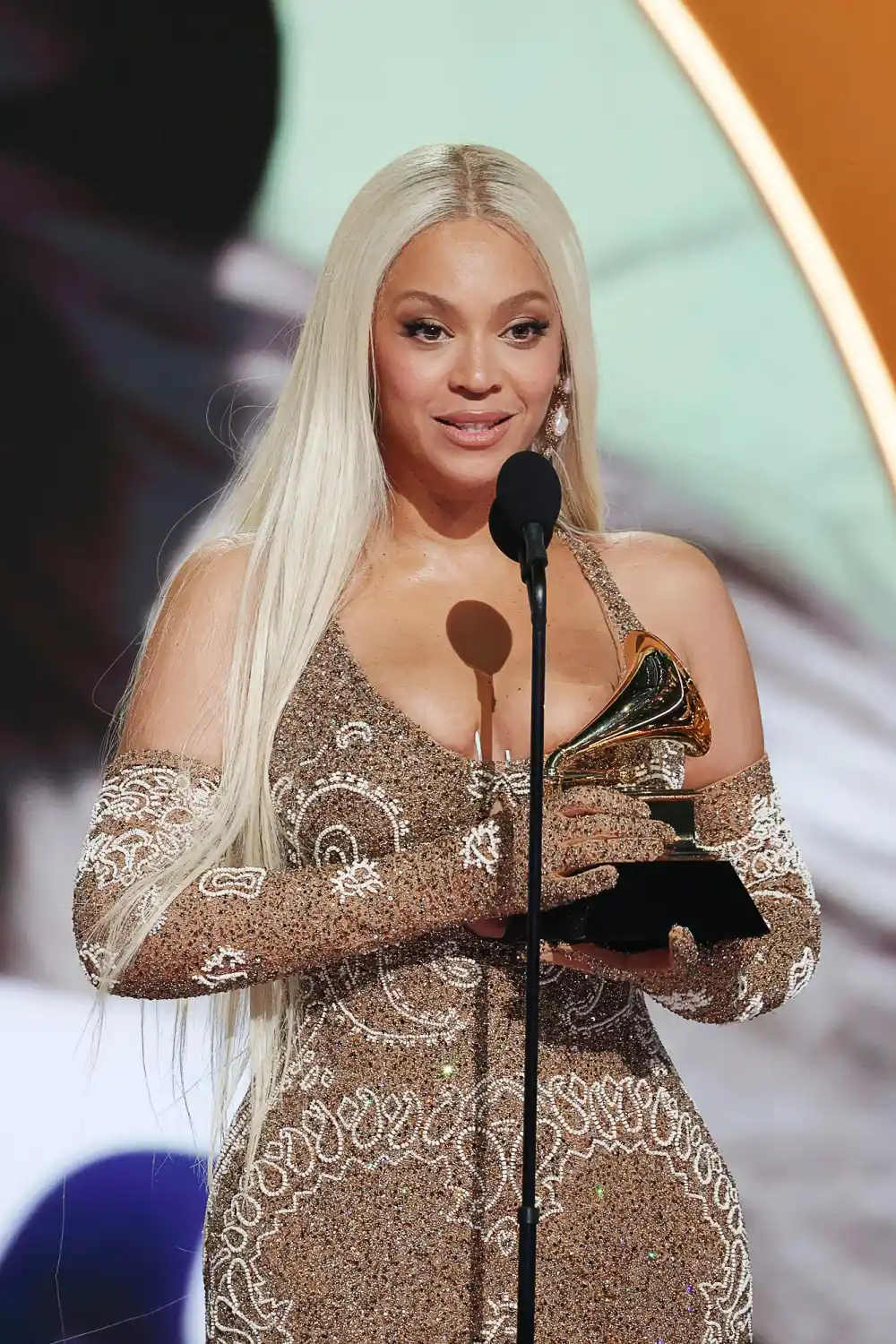 Beyonce Attends the 2025 Grammy Awards Amid 11 Nominations for Cowboy Carter 691