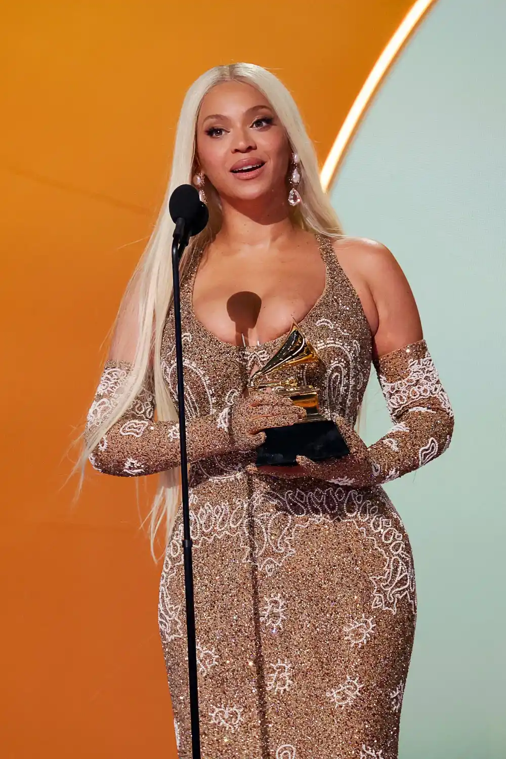 Beyonce accepts the Best Album award for onstage during the 67th Annual GRAMMY Awards