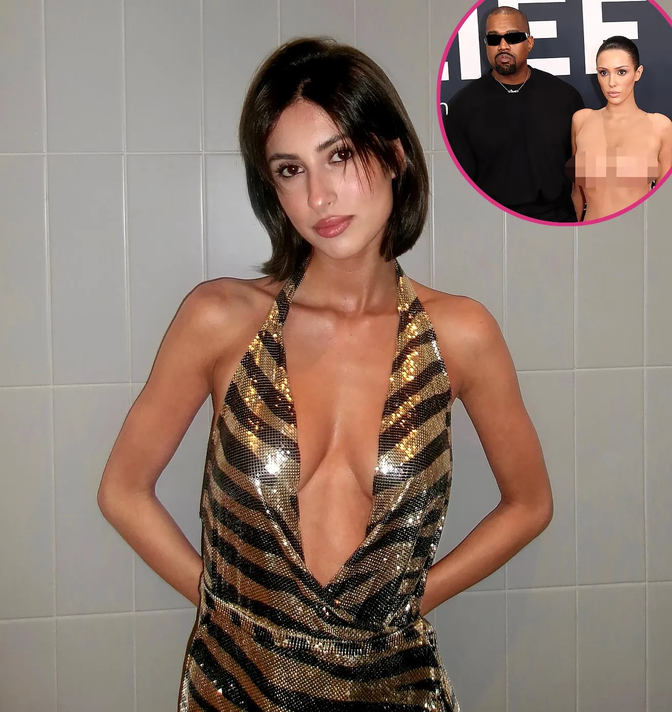 Bianca Censoris Sister Shows Support for Shocking Sheer Dress at Grammys Appearance With Kanye West