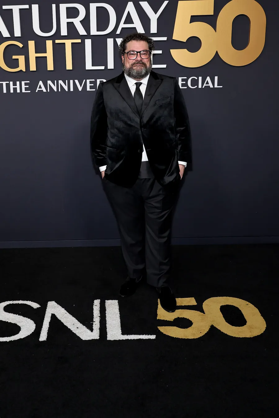 Bobby Moynihan SNL50 The Anniversary Special Saturday Night Live Red Carpet Arrival SNL 50