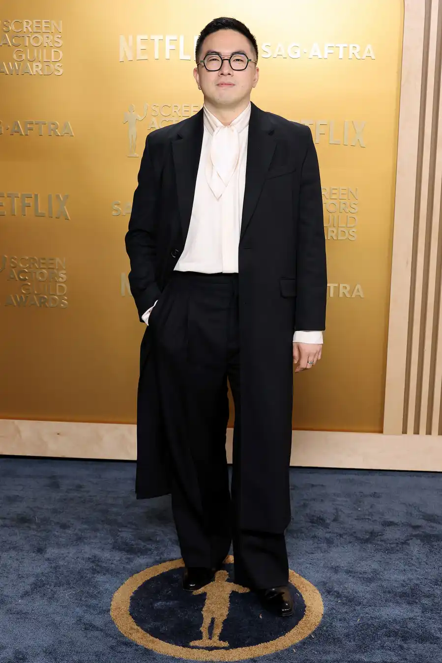Bowen Yang Arrival Red Carpet 31st Annual Screen Actors Guild Awards 2025 SAG