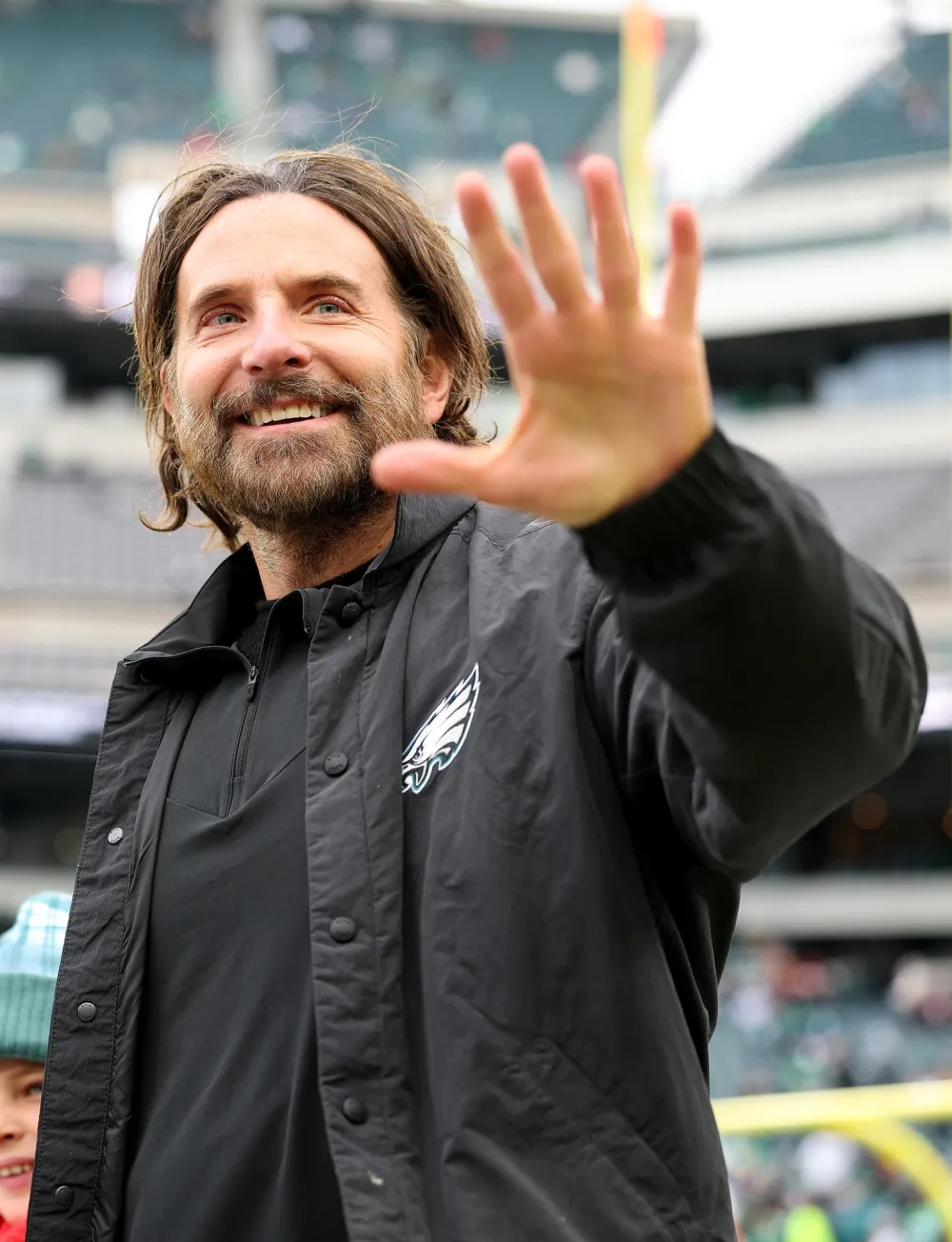 Bradley Cooper Passes Out Cheesesteaks to Eagles Fans Before Super Bowl 2025
