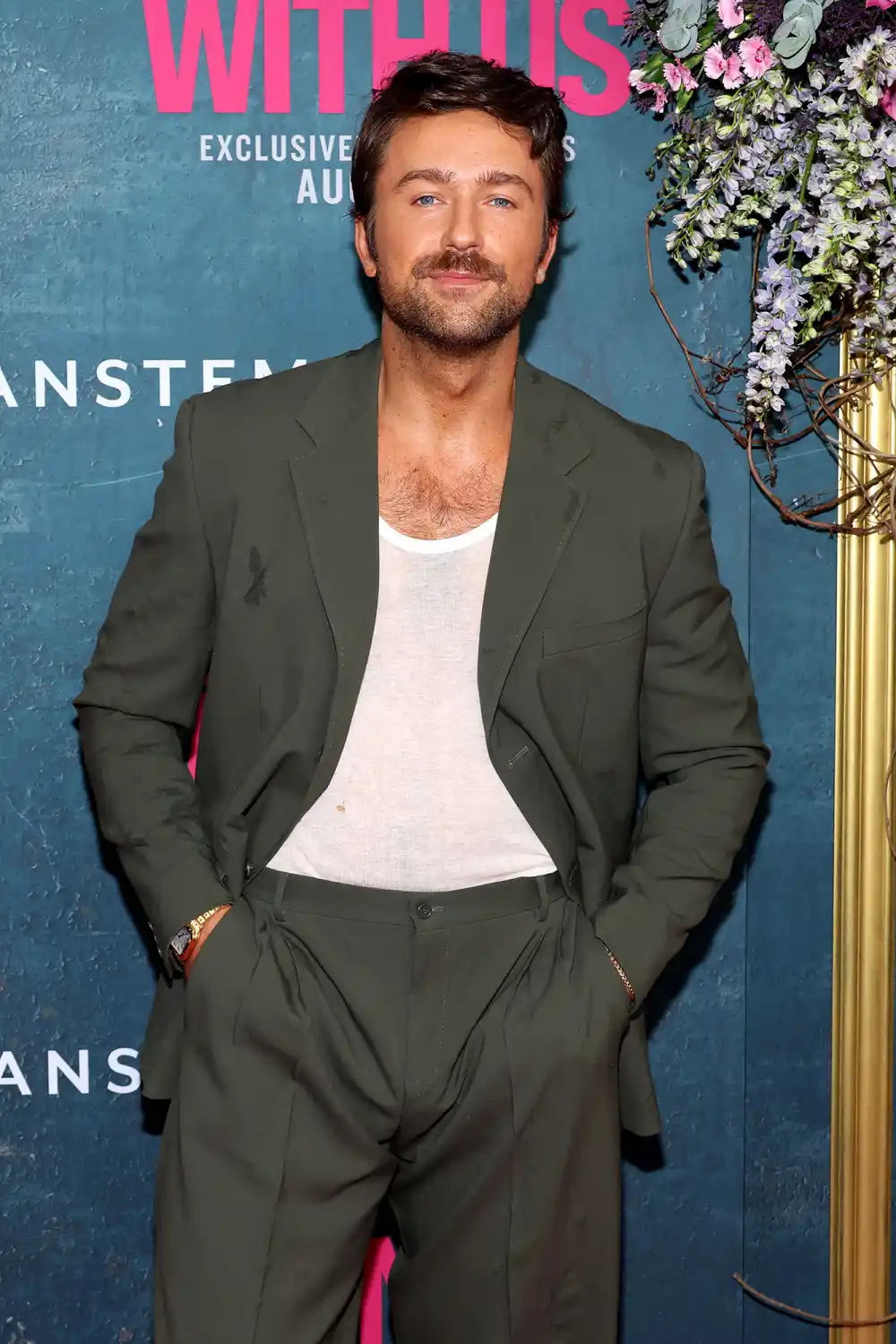 Brandon Sklenar Laughs Off Team Blake or Team Justin Question