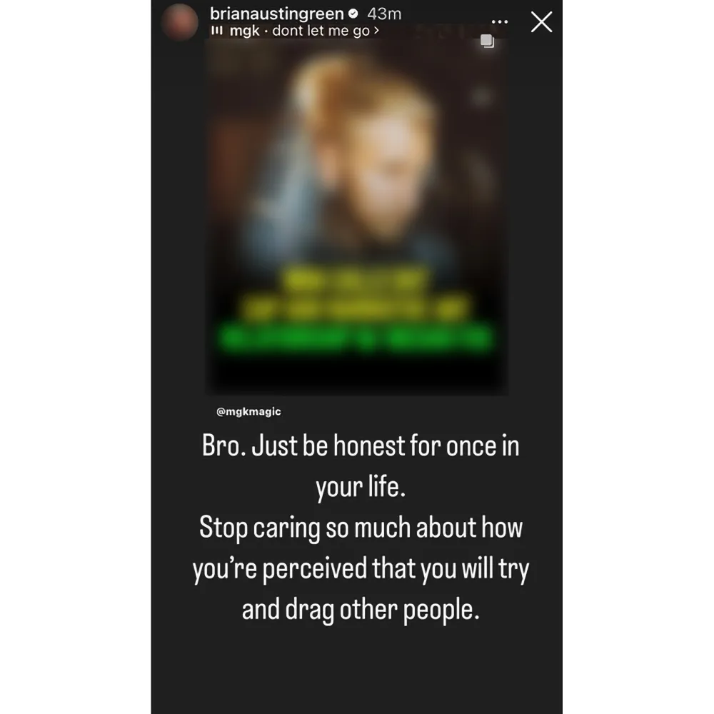 Brian Austin Green Slams MGK Amid Megan Fox Pregnancy