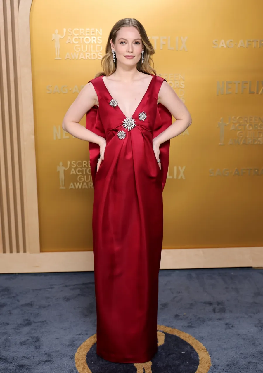 Bridgerton Cast Shines Bright at the 2025 SAG Awards Red Carpet