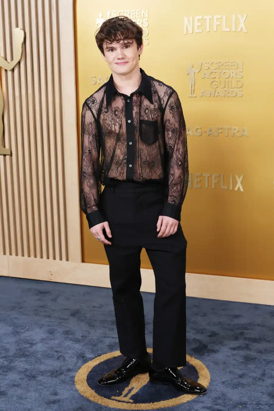 Bridgerton Cast Shines Bright at the 2025 SAG Awards Red Carpet