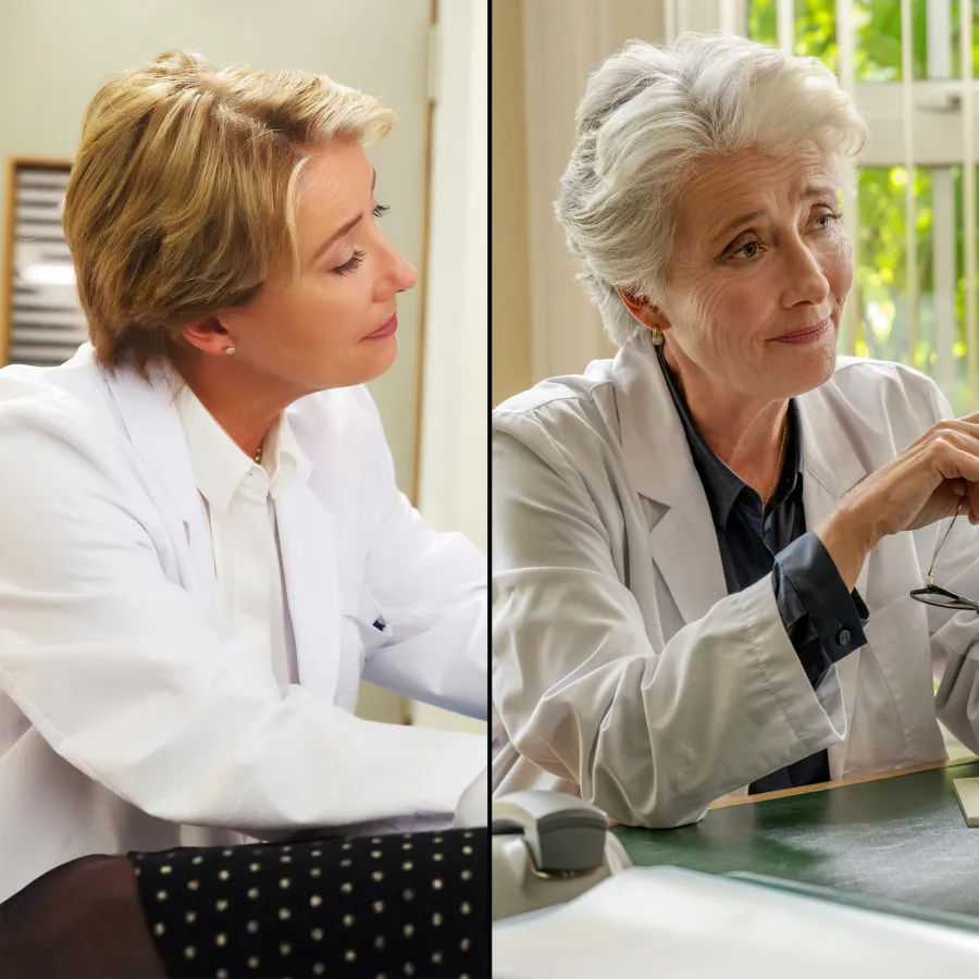 Bridget Jones Characters Then and Now From Bridget Jones s Diary to Mad About the Boy 202 Dr Rawling (Emma Thompson)_