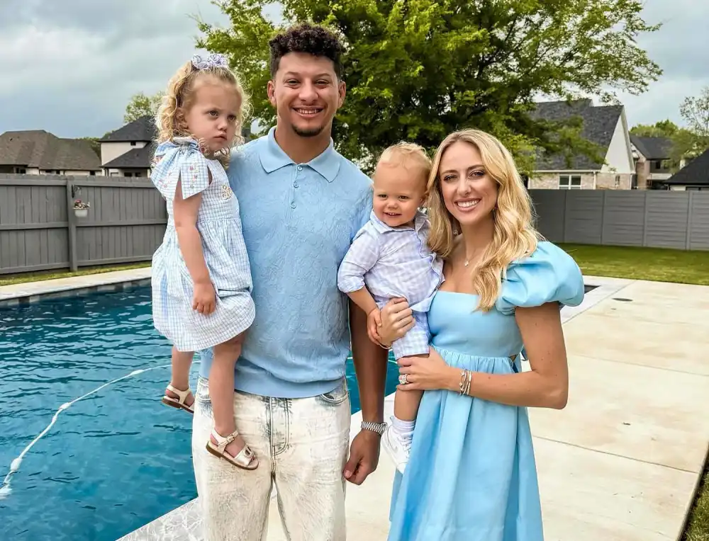 Brittany Mahomes Documents Sterling and Bronzes 1st Haircuts