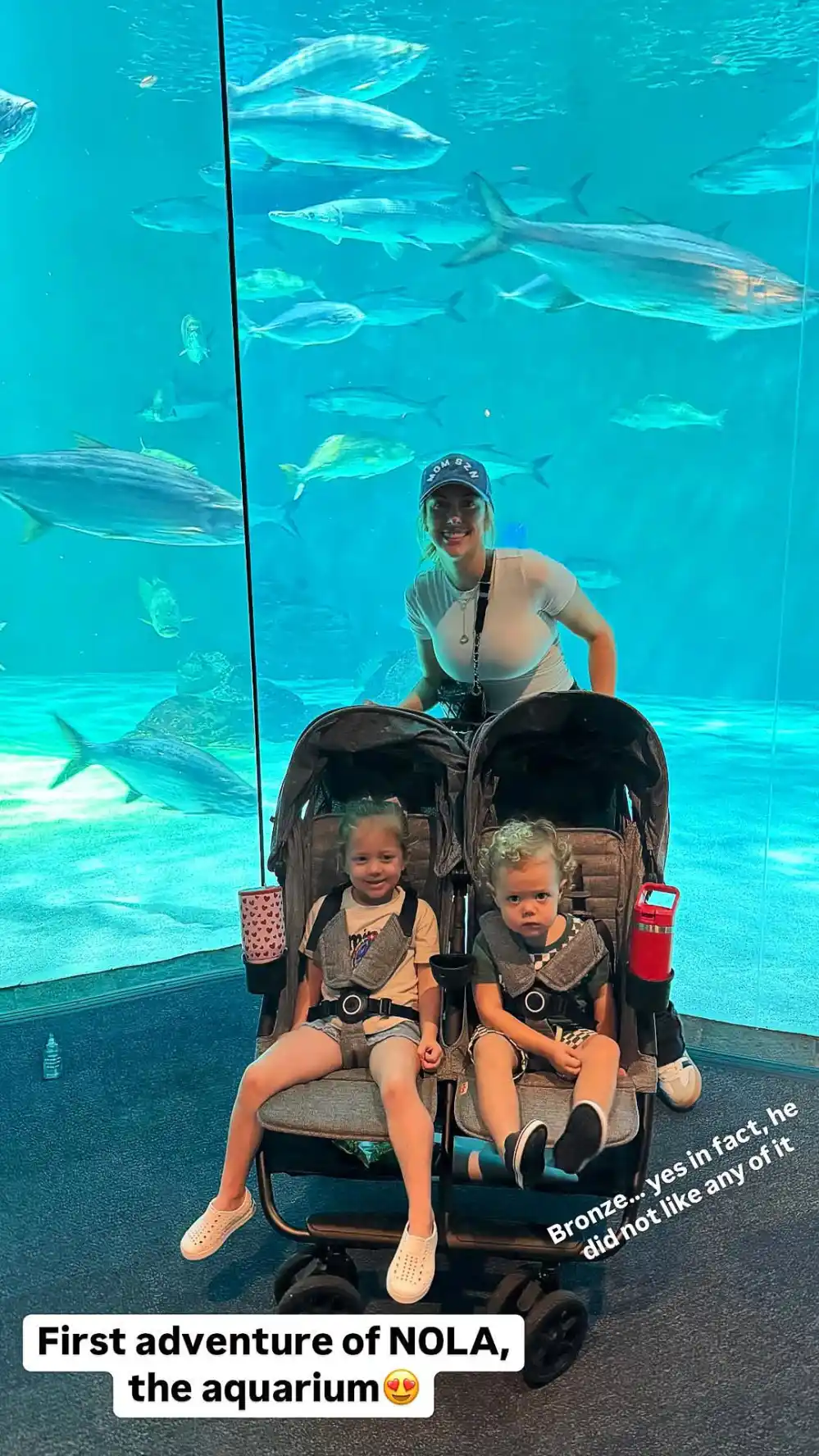 Brittany Mahomes and Oldest 2 Kids Have 1st Adventure in NOLA Before Super Bowl 017