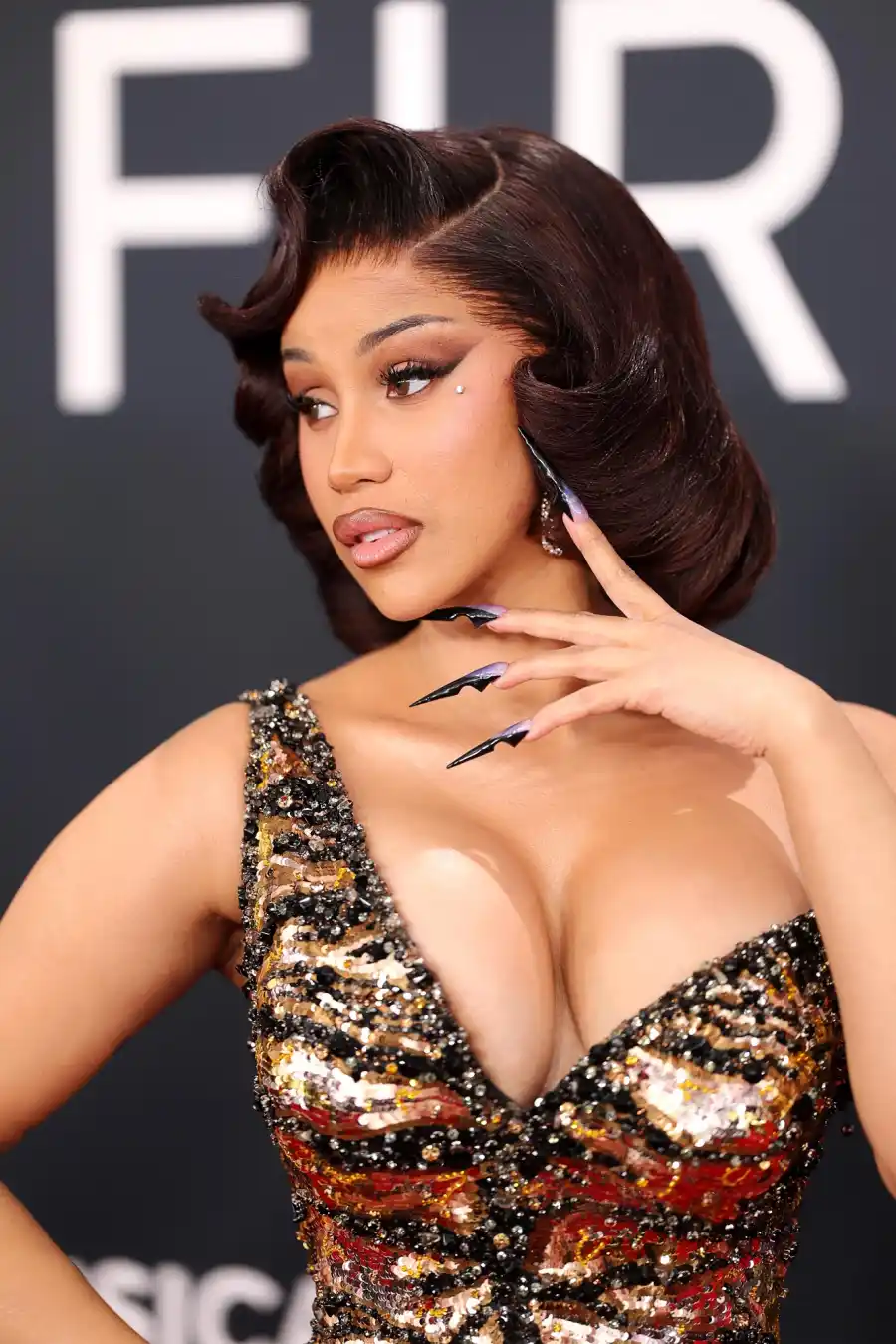 Celebrities With Out of the Box Nail Designs Cardi B Cynthia Erivo Latto and More 942